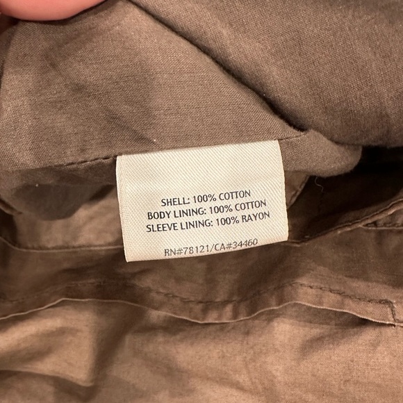 Eileen Fisher Chocolate Utility Jacket Large - Picture 4 of 9